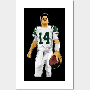 Sam Darnold #14 Exit the Fileds Posters and Art